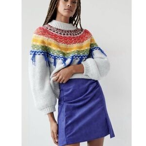 Anthropologie High-Waisted Skirt